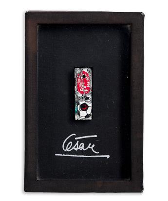 CÉSAR BALDACCINI (1921 - 1998) Compression (pendentif).